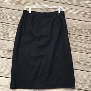 Ralph Lauren Black Pencil Skirt